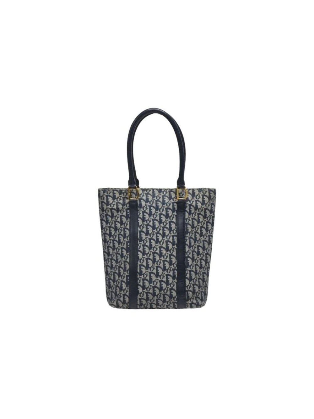 Dior Trotter Handbag 0 C Navy Galliano